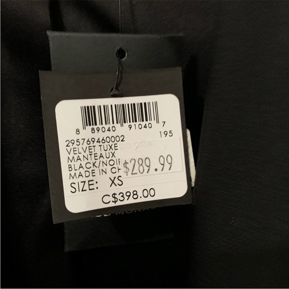 Club Monaco Tuxedo Coat - Picture 9 of 10